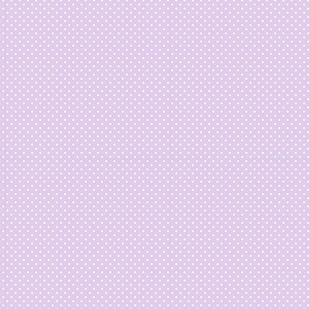 Tricoline Poá Branco Fundo Lilás, 100% Alg., 50cm x 1,50mt
