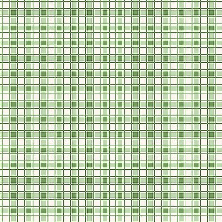 Tecido Tricoline 100% algodão Xadrez Grid - Verde balsamo