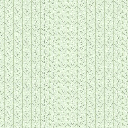 Tecido Tricoline Tricô Básico Menta, 100% Algodão, Unid. 50cm x 1,50mt