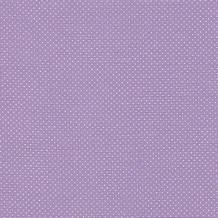 Tricoline Estampado Micro Poá Lilás Médio, 100% Algodão, Unid. 50cm x 1,50mt