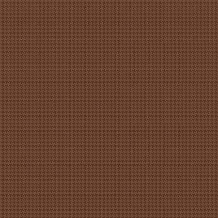 Tricoline Estampado Pied de Poule Chocolate, 100% Algodão, Unid. 50cm x 1,50mt