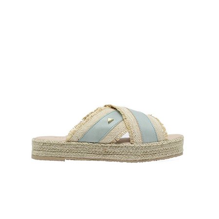 Rasteira Feminina Flat SHEPZ Plataforma Linho e Cordas Verde Claro -  Sapatos Femininos na SHEPZ | Scarpins, Sandálias, Sapatilhas, Botas, Tênis,  Peep Toes, Flats.