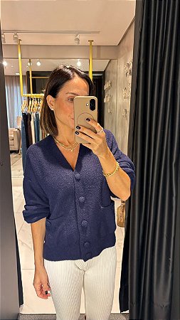 CASACO ABENÇÃO BOTÃO FORRADO