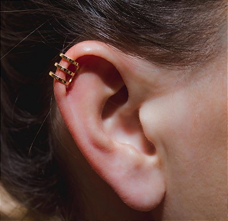 Piercing de orelha em ouro 18K - SMR Anzanello - moda feminina - roupas e  acessórios femininos