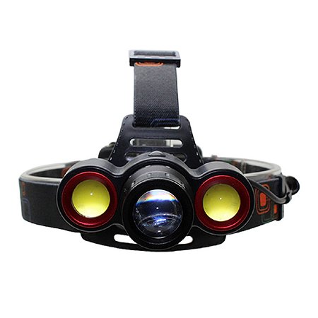 Lanterna Cabeça 1 Led Ultravioleta 2 Branco 395 Nanometros