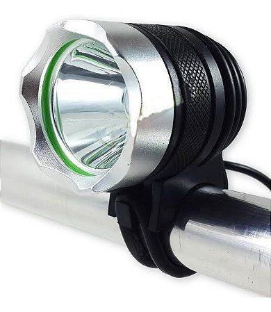 Kit Farol Bike Profissional Super Forte +  Lanterna Traseira de Brinde