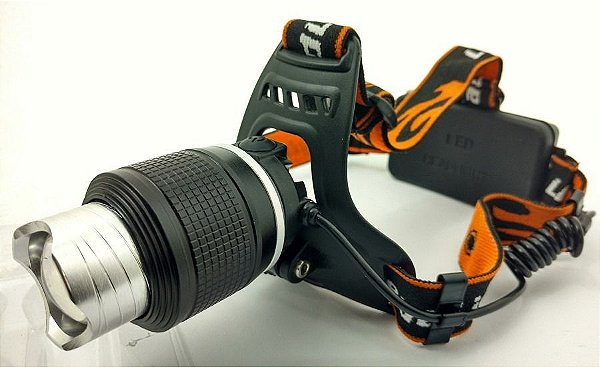 Lanterna De Cabeça Led T6 Recarregável Muito Forte - TOP JWS JYX