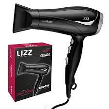LIZZ SECADOR DUO MAX 2000W BIVOLT CHAVEADO PRETO