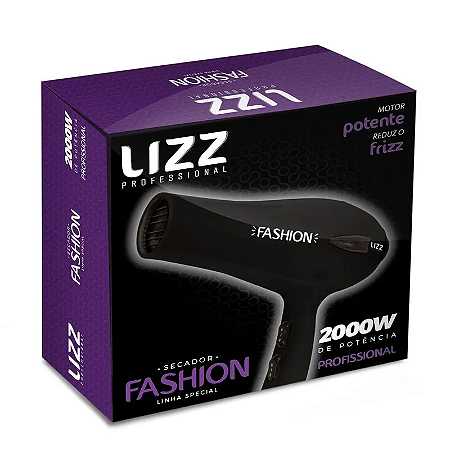 LIZZ SECADOR FASHION 2150W 127V PRETO
