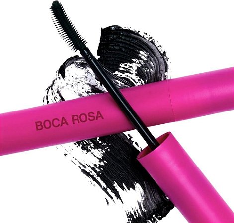 BOCA ROSA MASCARA CILIOS PRETA EFEITO BOCA ROSA 5G