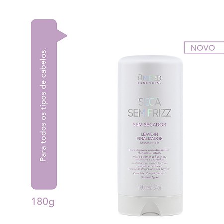 AMEND ESSENCIAL SECA SEM FRIZZ LEAVE IN FINALIZADOR 180ML