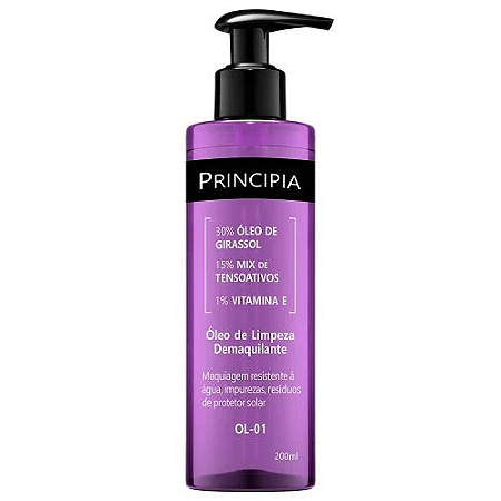 PRINCIPIA OLEO DE LIMPEZA DEMAQUILANTE OL-01 200ML