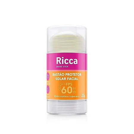 RICCA PROTETOR SOLAR BASTAO FPS60 20g
