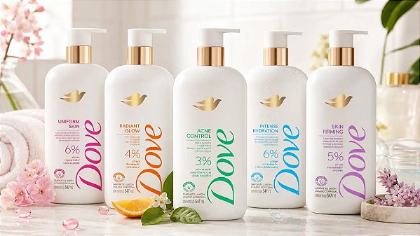 SABONETE LIQUIDO DOVE CORPORAL 547ML