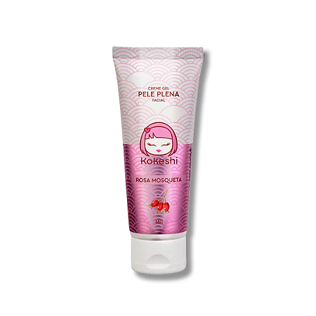 KOKESHI CREME GEL FACIAL PELE PLENA ROSA MOSQUETA  45G