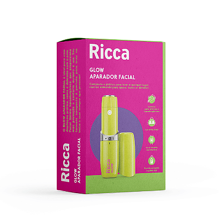 RICCA GLOW APARADOR DE PELOS FACIAIS