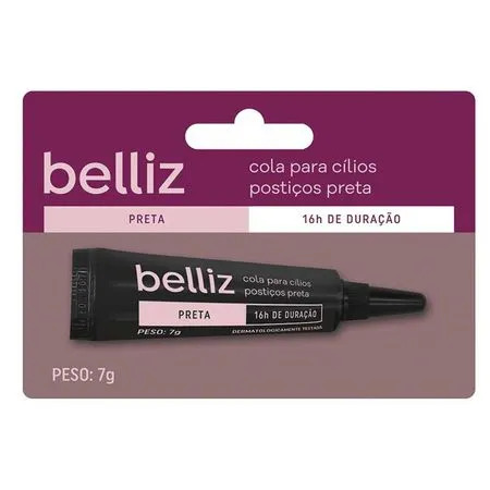 COLA PARA CILIOS POSTICOS BELLIZ 7G PRETA