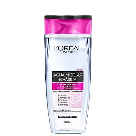 L'Oréal  Paris  - Água Micelar Bifásica 200ml