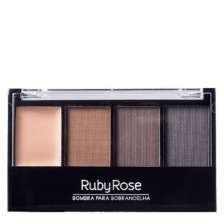 Ruby Rose Trio de Sombras + Primer para Sobrancelhas