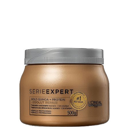 L'Oréal Professionnel Serie Expert Absolut Repair Gold Quinoa + Protein - Máscara Capilar 500ml