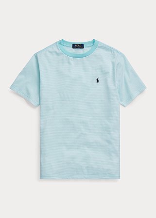 Camiseta listrada Ralph Lauren - Azul Clara