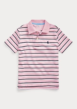 Camisa Polo Ralph Lauren Listrada Rosa