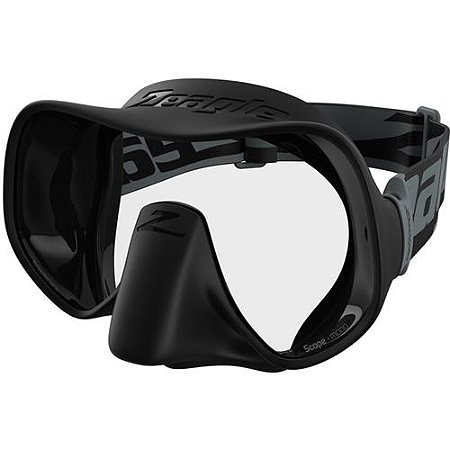 Máscara De Mergulho Hollis M1 - Sem Moldura Com Vidro Ultra Transparente