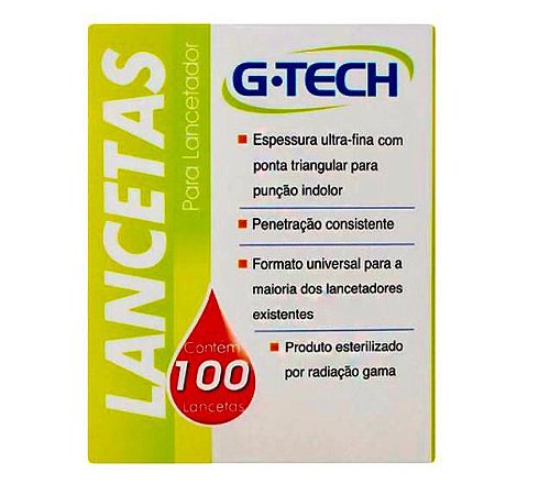 Lancetas para Sangria - GTech (10 unidades)