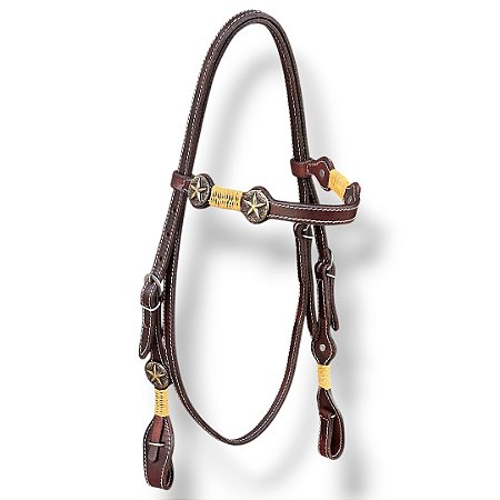 Cabeçada SC Premium Ouro Estrela