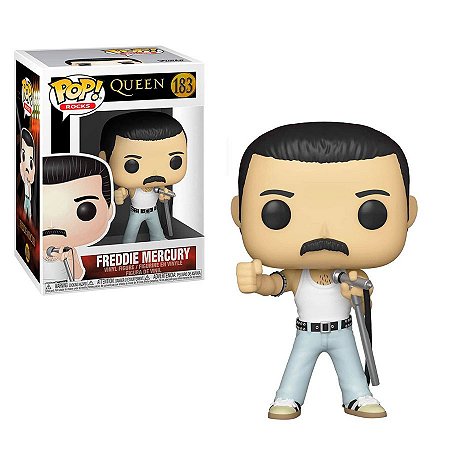 Funko Pop 183 Freedie Mercury Queen Oficial