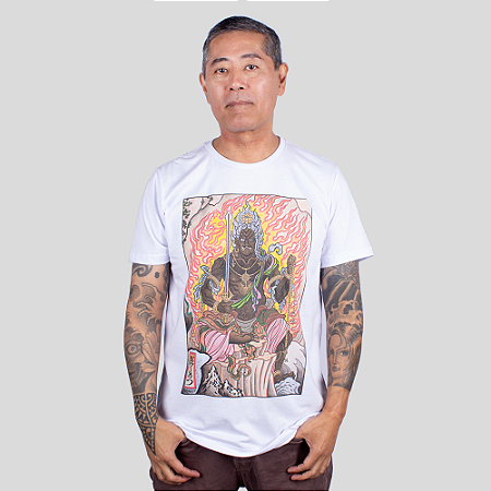 Camiseta Christian Arae Fudo Myo II Branca.