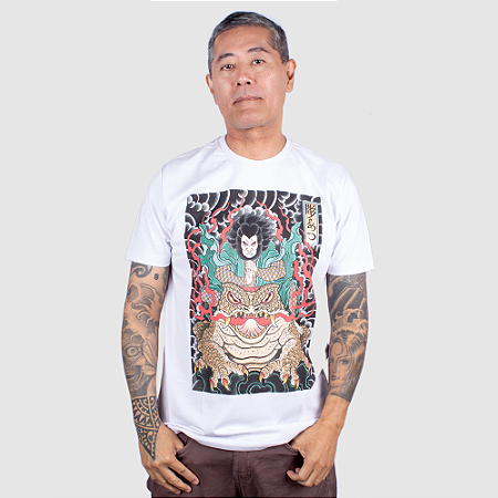 Camiseta Christian Arae Kaeru Branca.