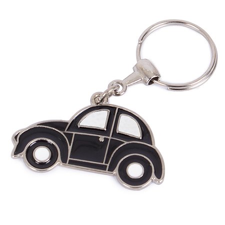 Chaveiro Metal Fusca Preto