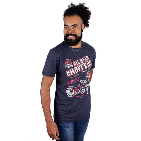 Camiseta Moto All Star Choppers.