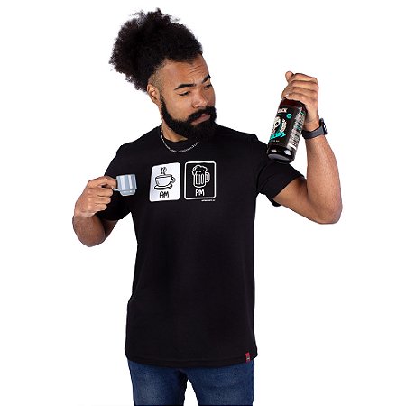 Camiseta Cerveja AM PM.