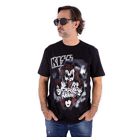 Camiseta Kiss Creature Of The Night Preta Oficial