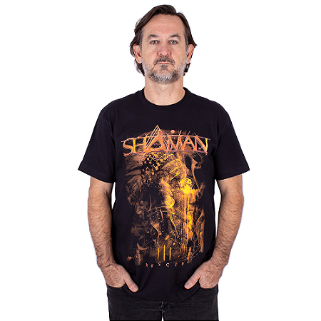 Camiseta Shaman Rescue Preta Oficial