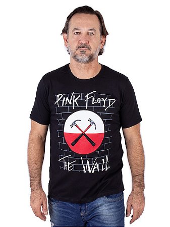 Camiseta Pink Floyd The Wall Preta Oficial