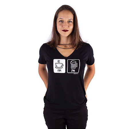Blusa Corrente Am Pm Preta