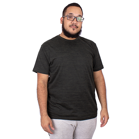 Camiseta Mesclada Premium Verde Army.