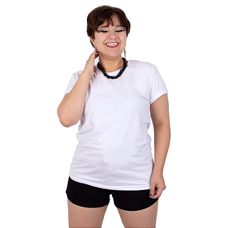 Camiseta Básica Branca.
