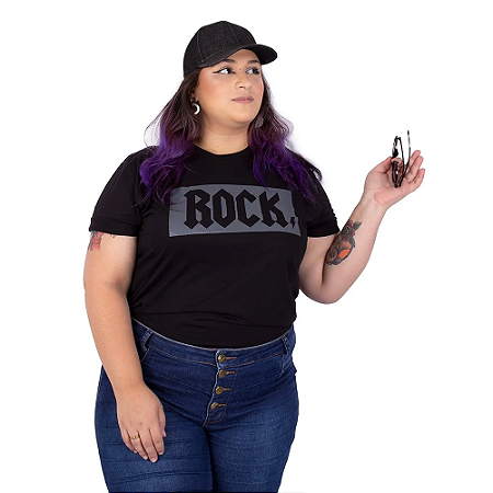 Camiseta Rock Preta.