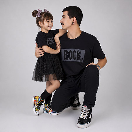 Tal Pai Tal Filho Rock Preta