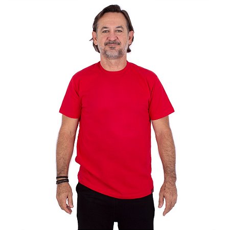 Camiseta Básica Vermelha.