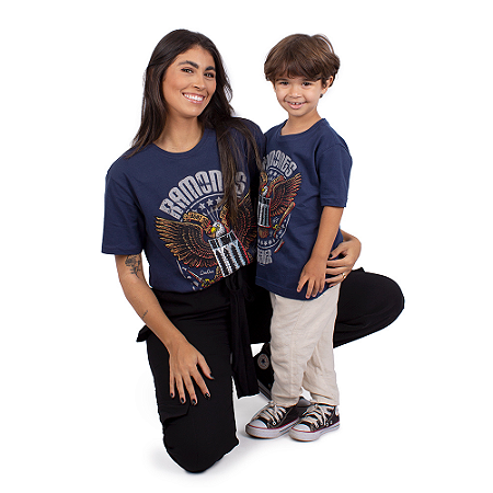 Tal Mãe Tal Filho Ramones Forever Marinho Oficial