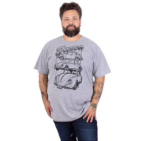 Camiseta Plus Size Fusca Versões.