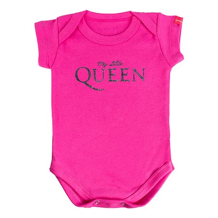 Body Bebê Little Queen - Rosa Pink