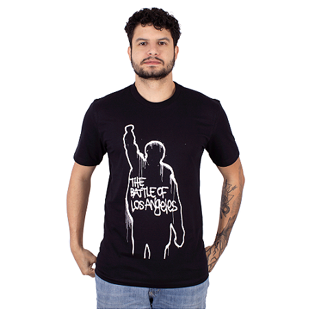 Camiseta Rage Against the Machine The Battle Preta Oficial