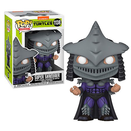 Funko Pop! Vingador Shredder TMNT #1138 Oficial