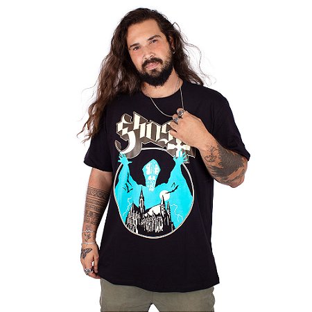 Camiseta Ghost Eponymous Preta Oficial